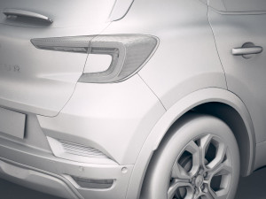 Renalut Captur 2020 3D Model