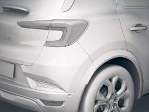 Renalut Captur 2020 3D Model