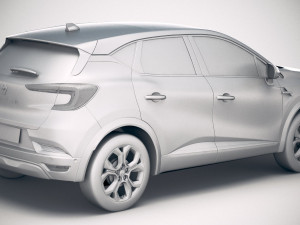 Renalut Captur 2020 3D Model