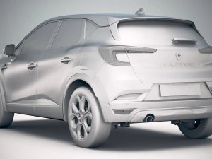 Renalut Captur 2020 3D Model