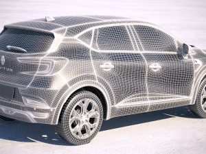 Renalut Captur 2020 3D Model