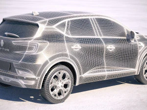 Renalut Captur 2020 3D Model