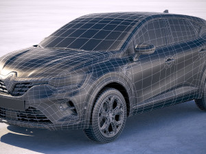 Renalut Captur 2020 3D Model