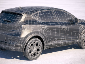Renalut Captur 2020 3D Model