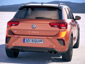 Volkswagen T-Roc R 2020 3D Model