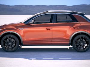 Volkswagen T-Roc R 2020 3D Model