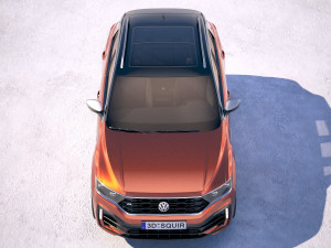 Volkswagen T-Roc R 2020 3D Model
