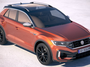 Volkswagen T-Roc R 2020 3D Model