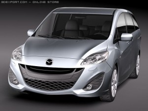 Mazda 5 3D 模型