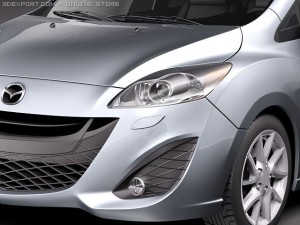 Mazda 5 3D 模型