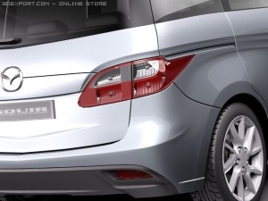 Mazda 5 3D 模型