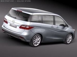 Mazda 5 3D 模型