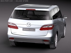 Mazda 5 3D 模型