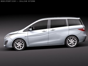 Mazda 5 3D 模型