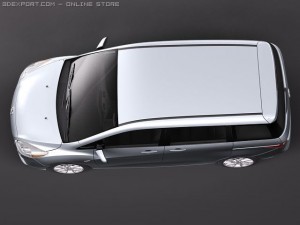 Mazda 5 3D 模型