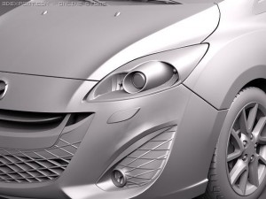 Mazda 5 3D 模型