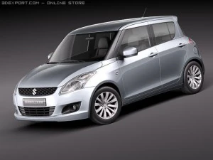 SuzukiSwift 2011 Model 3D