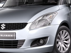 Suzuki Swift 2011 3D Model