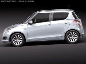 Suzuki Swift2011 Modello 3D