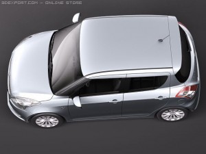 Suzuki Swift 2011 3D Model