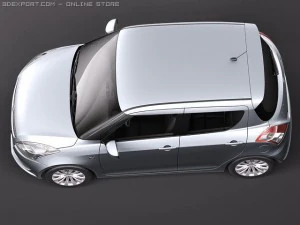 Suzuki Swift2011 Modello 3D