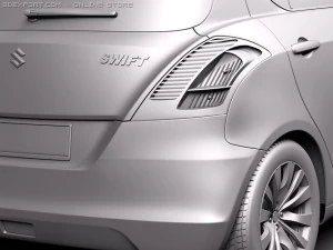 Suzuki Swift2011 Modello 3D