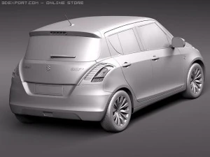 Suzuki Swift2011 Modello 3D
