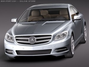 Mercedes-Benz CL 2011 3D Model