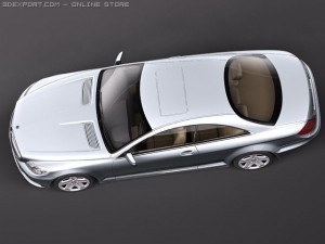 Mercedes-Benz CL 2011 3D Model