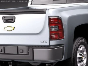 Chevrolet Silverado 2500hd Crew Cab 3D Model