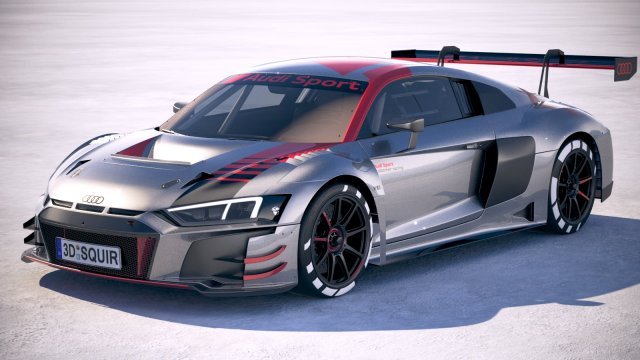 Audi R8 LMS GT3 2020 3D-Modell .c4d .max .obj .3ds .fbx .stl .blend