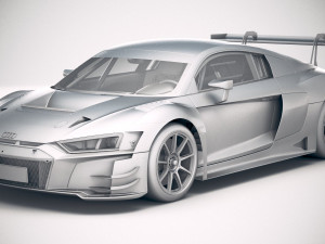 Audi R8 LMS GT3 2020 3D-Modell
