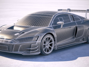 Audi R8 LMS GT3 2020 3D-Modell