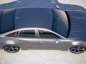 Audi RS6 Sedan 2020 3D Model