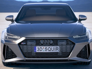 Audi RS6 Sedan 2020 Model 3D