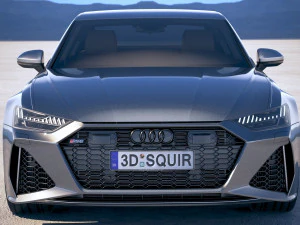 Audi RS6 Sedan 2020 3D Model