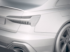 Audi RS6 Sedan 2020 Model 3D