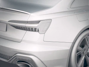 Audi RS6 Sedan 2020 3D Model