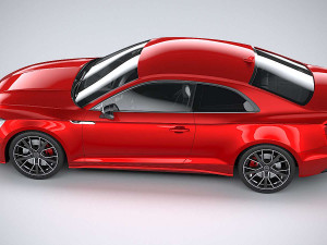 Audi S5 Coupe 2020 Coronarender 3D Model