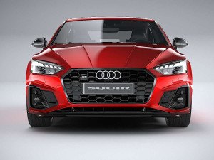 Audi S5 Coupe 2020 Coronarender 3D Model