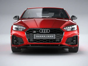 Audi S5 Coupe 2020 Coronarender 3D Model