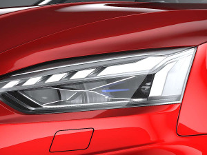 Audi S5 Coupe 2020 Coronarender 3D Model