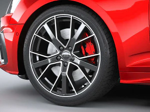 Audi S5 Coupe 2020 Coronarender 3D Model