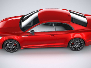Audi S5 Coupe 2020 Coronarender 3D Model