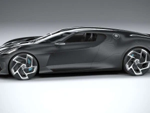 Bugatti La Voiture Noire 2019 Coronarender 3D Model
