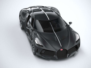 Bugatti La Voiture Noire 2019 Coronarender Model 3D