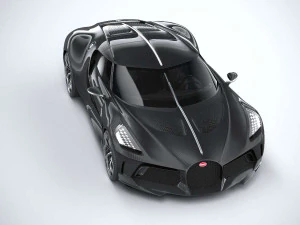 Bugatti La Voiture Noire 2019 Coronarender 3D Model