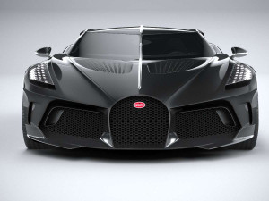 Bugatti La Voiture Noire 2019 Coronarender Model 3D