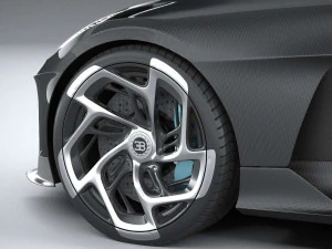 Bugatti La Voiture Noire 2019 Coronarender 3D Model