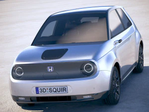 Honda E 2021 3D Model
